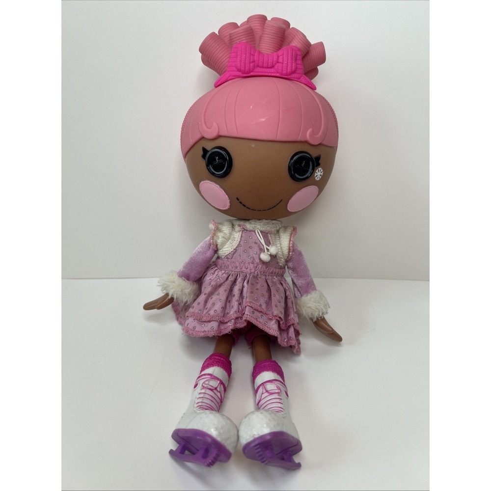 Lalaloopsy Swirly Figure Eight 13" Ice Skater Doll Dress Skates MGA 2010